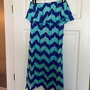 Super cute strapless Judith March dress in EUC, size Medium
